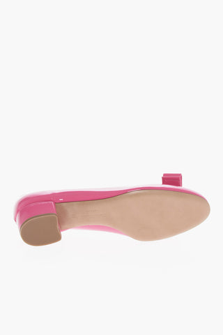 Buckle Patent Leather VARA Ballet Flats 3cm