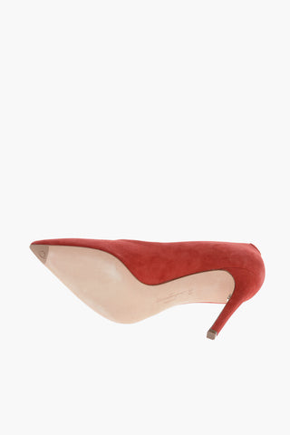 Point Toe Suede ILARY Pumps with Stiletto Heel 11cm