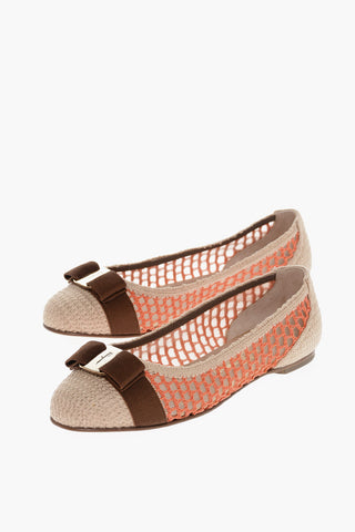Weave VARINA RAF Ballet Flats with Contrasting Details