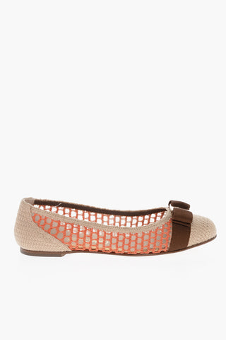 Weave VARINA RAF Ballet Flats with Contrasting Details