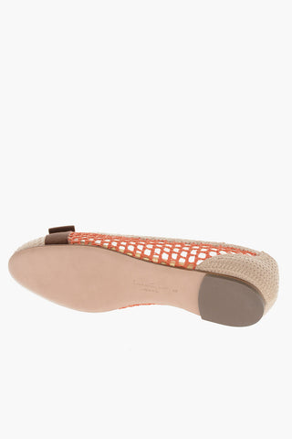 Weave VARINA RAF Ballet Flats with Contrasting Details