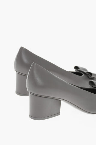Point Toe Nappa VIVA Pumps with Drop-shape Heel 6cm