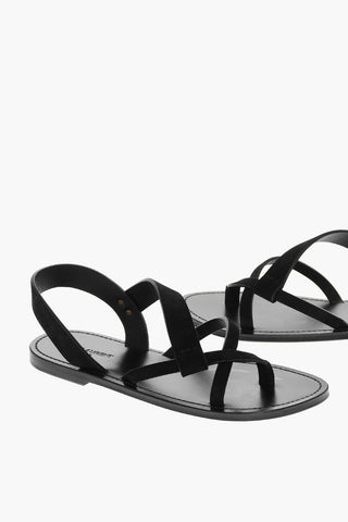 Criss Cross Bands Suede MATT Sandals