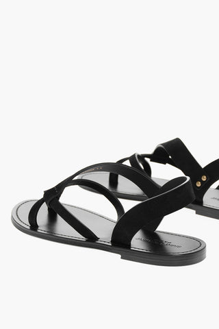 Criss Cross Bands Suede MATT Sandals