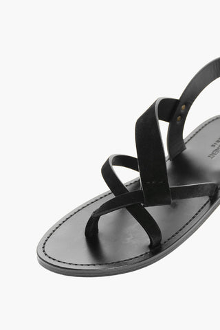 Criss Cross Bands Suede MATT Sandals