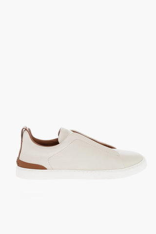 Nappa TRIPLE STITCH Sneakers with Contrasting Details
