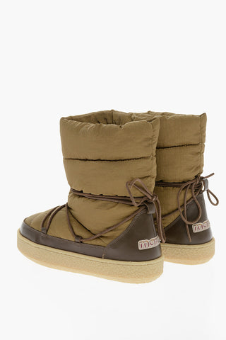 ZIMLEE Snow Boots with Suede Laces