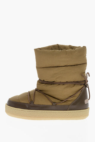 ZIMLEE Snow Boots with Suede Laces