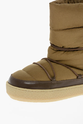 ZIMLEE Snow Boots with Suede Laces