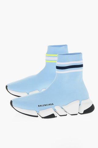 Contrasting Band AIRY Sock Sneakers