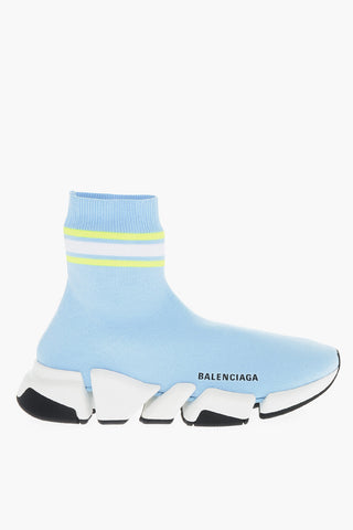 Contrasting Band AIRY Sock Sneakers