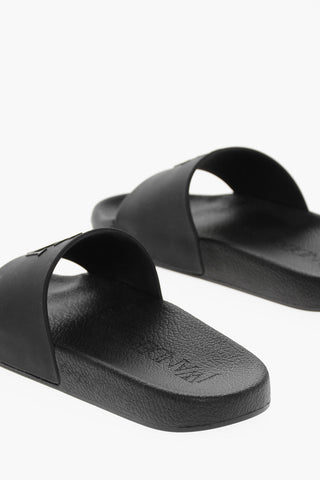 Slippers in Gomma con Logo in Rilievo