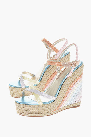 Woven Design INES Wedge Sandals 15,5cm