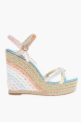 Woven Design INES Wedge Sandals 15,5cm