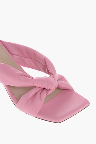 Knotted Detail NODO PLAYA Mules with Spool Heel 7,5cm