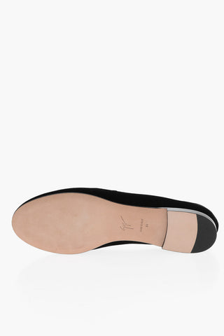 Velour DALILA VERONICA Loafers with Crystal Detail