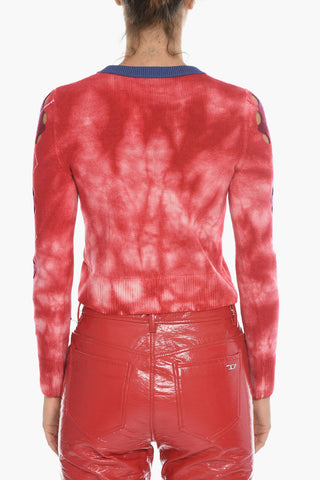 Maglia Girocollo M-AGDA in Lana a Rombi