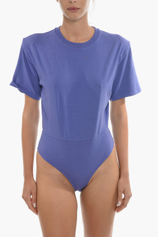Short Sleeve Crew-Neck Bodycon