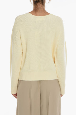 Oversized JOANNE Sweater with V-Neck