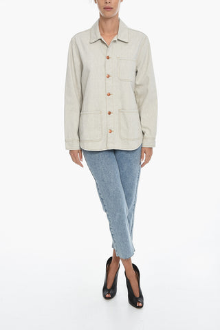 Denim ROSITTA Jacket with Breast Pocket