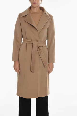 STUDIO Double-breasted 3BCOLLA Coat with Belt