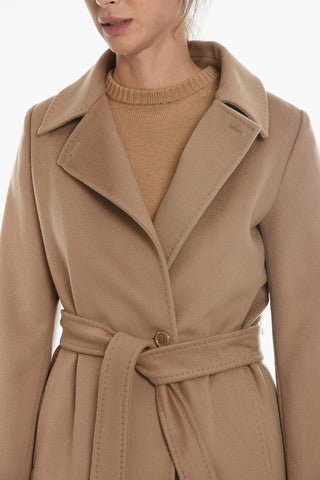 STUDIO Double-breasted 3BCOLLA Coat with Belt