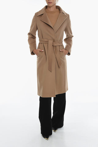 STUDIO Double-breasted 3BCOLLA Coat with Belt