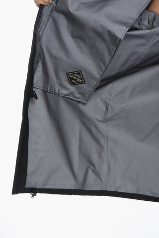 Technical Fabric Long Windbreaker