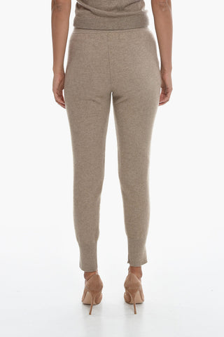Elastic Waistband Cashmere Sweatpants