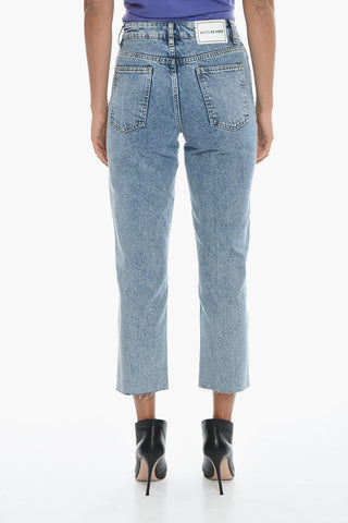 Flared DEMI Jeans with Patch Logo 18cm