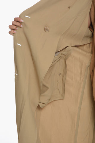 Double-breasted Trenchcoat with Belt