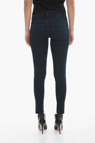 Regular Waist Super Skinny Fit SLANDY Jeans 12cm