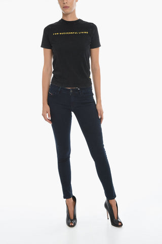 Regular Waist Super Skinny Fit SLANDY Jeans 12cm