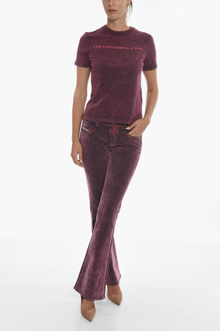 T-Shirt Girocollo T-REG-E4 Effetto Vintage