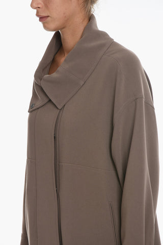 Overshirt Drop Shoulder Asimmetrica