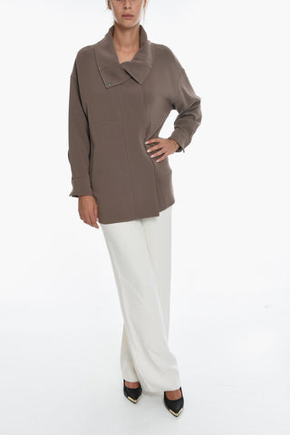 Overshirt Drop Shoulder Asimmetrica