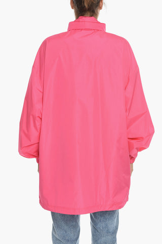 Removable Hood Oversized Windbreaker
