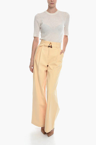 Pantaloni ALONDRA a 1 Pince a Vita Alta