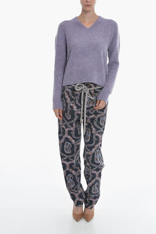 Solid Color MILA V-Neck Sweater