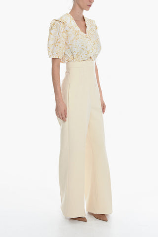 High-waisted OLIMPIA Palazzo Pants
