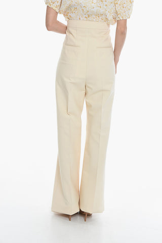High-waisted OLIMPIA Palazzo Pants