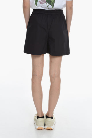 Solid Color HALEY Shorts with Drawstring Waist