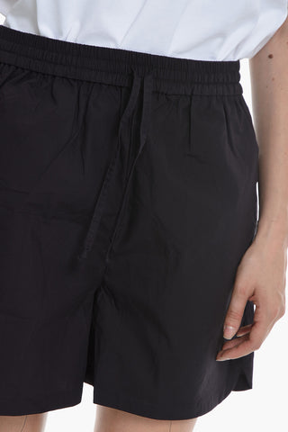 Solid Color HALEY Shorts with Drawstring Waist