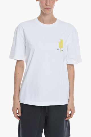 Crew-Neck SOUVENIR T-shirt with Print on the Back