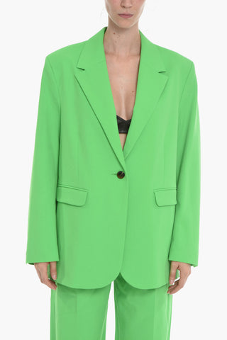 Giacca HAVEN Oversize a 1-Bottoni con Tasca ad Aletta
