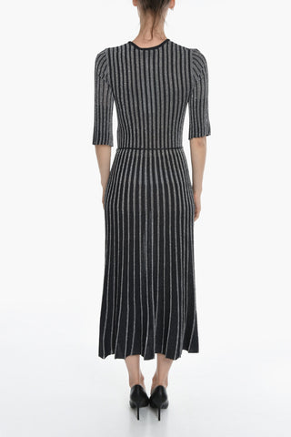 Ribbed EVERYDAY EVENING Maxi Dress With Cutout