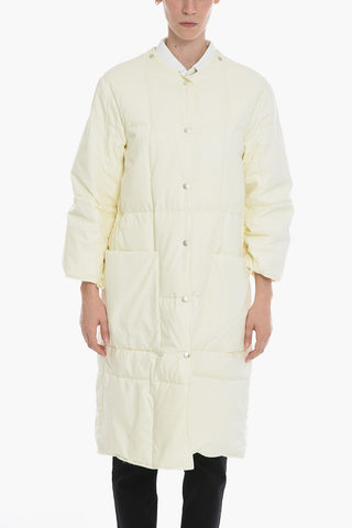 Double-breasted Trench Coat with Removable Padding