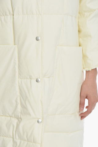 Double-breasted Trench Coat with Removable Padding