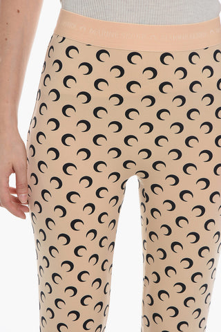 Leggings Elasticizzato MOON Con Stampa Allover