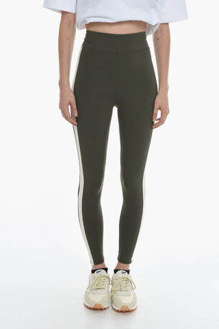 Contrasting Side Band RYTHMIQUE Sporty Pants